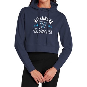 Villanova University Wildcats Cropped Hoodie Pullover Sweatshirt - 1 of 4