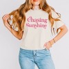 Simply Sage Market Women's Chasing Sunshine Short Sleeve Relaxed Fit Cropped Graphic Tee - 2 of 3