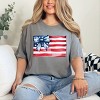 Simply Sage Market USA Flag Coquette Garment Dyed Tee - 2 of 4