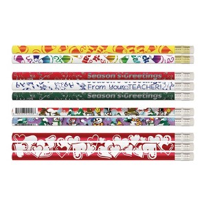 Musgrave Pencil Company Teacher Seasonal Pencils Assortment, Pack of 144 - 1 of 3