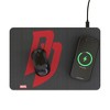 Marvel Daredevil Badge 15-Watt Wireless Charger and Mouse Pad - 2 of 3
