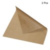 Unique Bargains Glass Fiber Non-Stick Heat Resistant Reusable Baking Mats Brown 19.69" x 15.75" 2 Pcs - 3 of 4