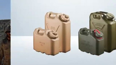 Bidon D'eau Sceptre 5 Gallons – Plastique Qualité Alimentaire, Style Militaire, Neuf