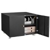 Metal Printer Stand with Storage, Mobile Printer Cabinet, Table for Printers with Adjustable Shelf File Cabinets on Wheels 3D Printers Stand - 2 of 4