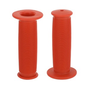 Unique Bargains MTB Bikes Handlebar Grips Cover 3.94" Red 1 Pair - 1 of 4