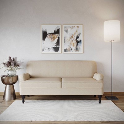 Lyle Stationary Sofa Beige - Lifestyle Solutions