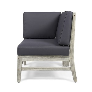 Maggift Patio Modern Accent Chairs, Outdoor Conversation Chairs, with Leisure Used, for Backyard, Garden, Gray, 28"*28"*32.75" - 1 of 4