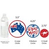 Big Dot of Happiness Australia Day - G'Day Mate Aussie Party Giant Circle Confetti - Party Decorations - Large Confetti 27 Count - 3 of 4