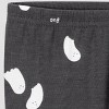 Carter's Just One You® Toddler 2pc Short Sleeve Comfy Soft Ghosts Pajama Set - Black - 4 of 4