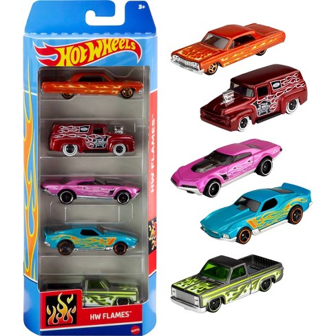 Hot wheels pack of 5 on sale