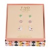 FAO Schwarz Silver Tone Cactus and Llama Trio Earring Set - 2 of 2