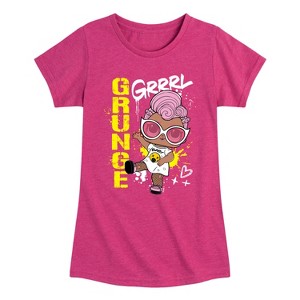 Girls' - LOL Surprise! - Grunge Grrrl Fitted Short Sleeve Graphic T-Shirt - 1 of 4