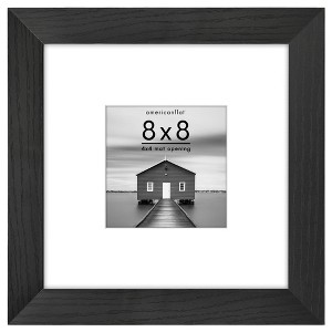 Americanflat Wide Molding Picture Frame with Mat - 1 of 4