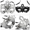 Unique Bargains Half-face Party Mask 1 Pc - 3 of 4
