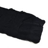Wrapables Colorful Baby & Toddler Leg Warmers 2, Striped Ruching Black - 3 of 4