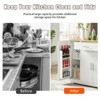 53" Kitchen Island with Tilt-Out Trash Cabinet, Storage Drawers, Adjustable Shelves & Spice Rack aa??Modern Farmhouse Prep Station for Dining Room - 4 of 4