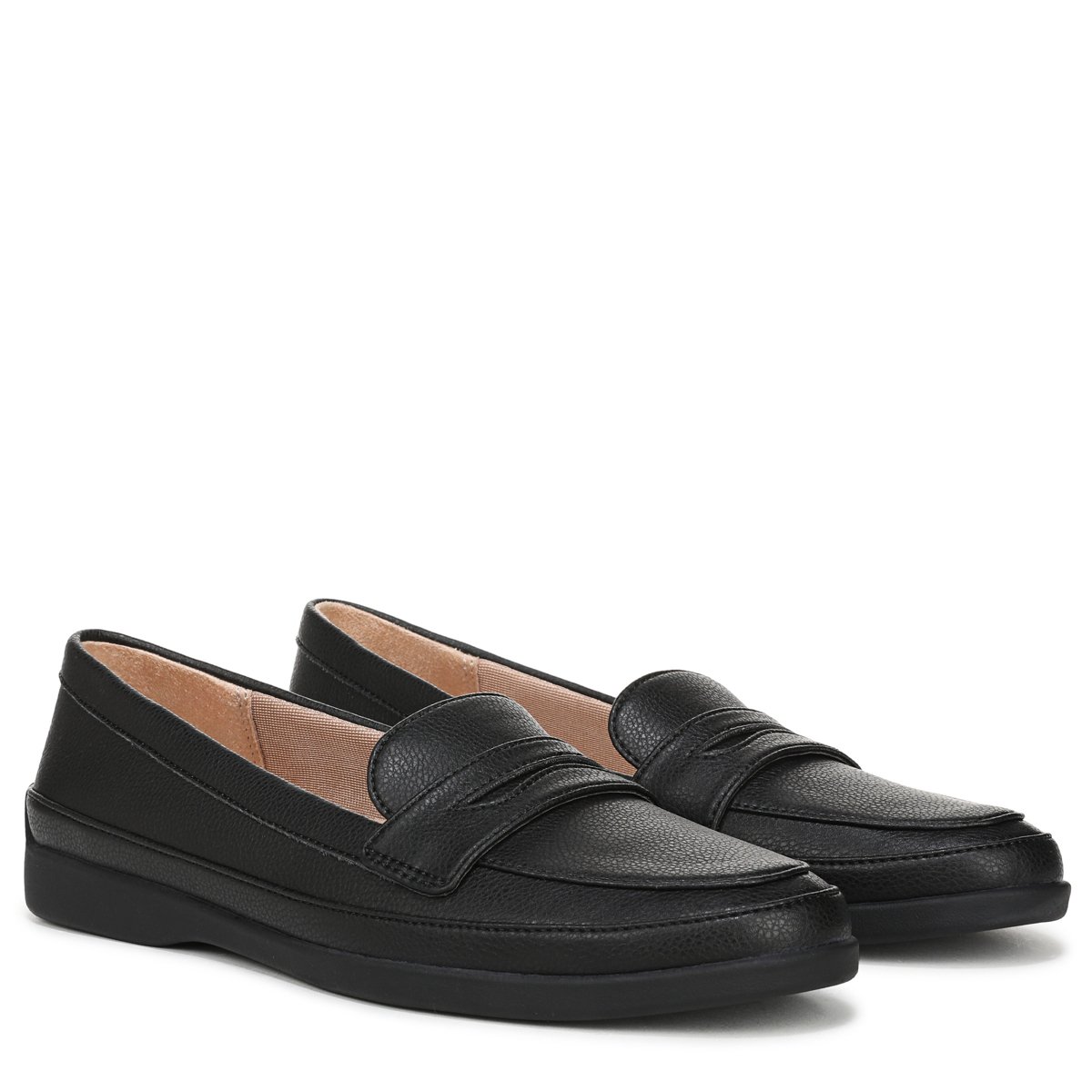 Женские туфли LifeStride Women's Malta Loafer Black/Black 8 W — фото 2