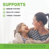 Little DaVinci Immuni-z + Elderberry - Kids Zinc Lozenge to Support Immune Health, Healthy Lungs and Throat Tissue* - Lemon Flavor - 60 Lozenges - 4 of 4