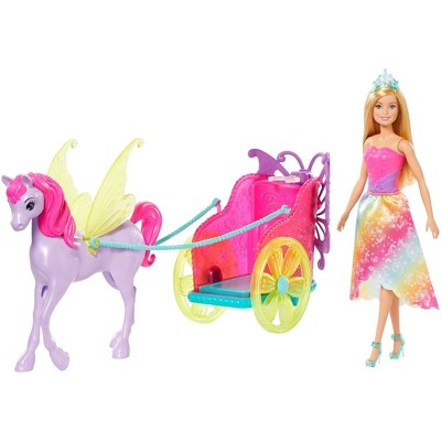 barbie horse carriage