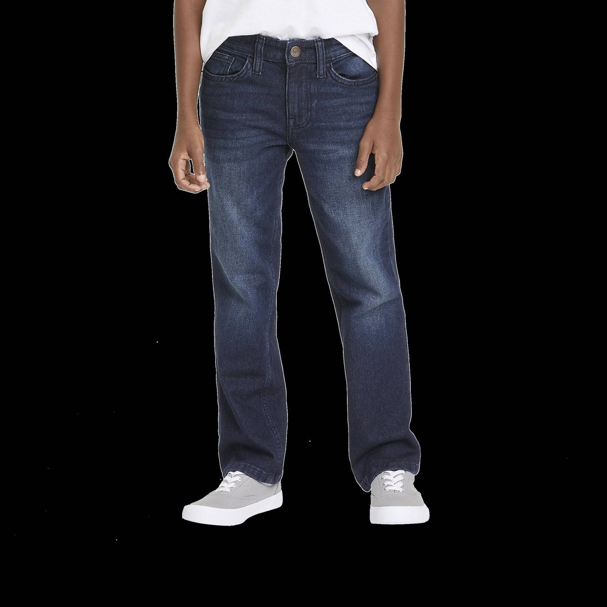 Boys' Stretch Straight Fit Jeans - Cat & Jack™ - thumbnail 3