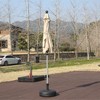 GDFStudio Ella Outdoor 8 Aluminium Ribs Market Umbrella with Crank Lift and Tilt Function - 4 of 4