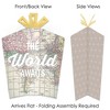 Big Dot of Happiness World Awaits - Table Decorations - Travel Themed Party Fold and Flare Centerpieces - 10 Count - 2 of 4