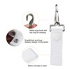 Unique Bargains Belt Keeper Key Ring Nylon Webbing Strap Hanging Gear Buckle with Snap Key Holder - 4 of 4