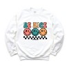 Simply Sage Market S.W.Smiley Be Nice Smiley Face Sweatshirt - 2 of 4