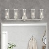 Livex Lighting Hillcrest 5 - Light Vanity in  Brushed Nickel - 3 of 4
