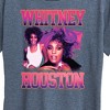 Women's - Whitney Houston - Vintage Portraits Short Sleeve Graphic T-Shirt - 2 of 4