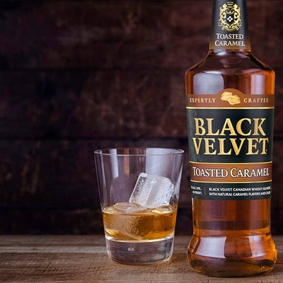 Black Velvet Caramel Canadian Whisky - 750ml Bottle