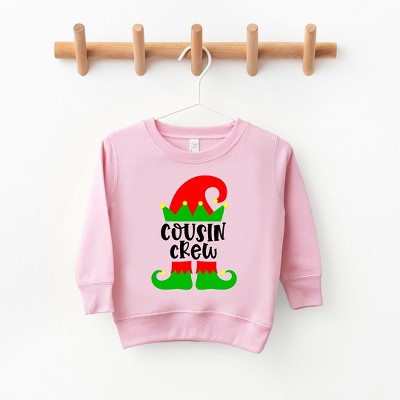 The Juniper Shop Cousin Crew Elf Toddler Graphic Sweatshirt