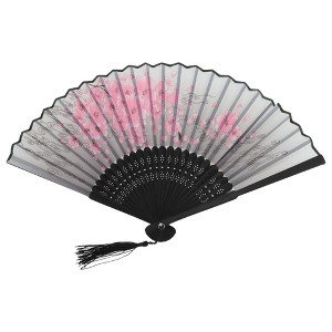 Unique Bargains Ancient Style Folding Fan 1 Pc - 1 of 4