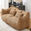 NicBex Memory Foam Bean Bag Sofa with Ultra Plush & Tufted, Cozy Chair Single/2 Seat Sofa for Dorm, Apartment or Living Room - 3 of 4