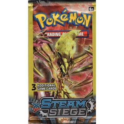 Pokemon XY Steam Siege 3-Card Booster Pack