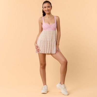 Blogilates Women's Sweetheart Babydoll Dress