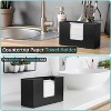 Wooden Paper Towel Dispenser for Countertop, Multifold Holder for C-Fold & Z-Fold Paper Towels - 4 of 4