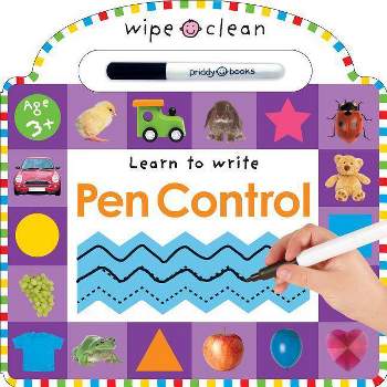 Wipe Clean: Pen Control - (Wipe Clean Learning Books) by  Roger Priddy (Mixed Media Product)