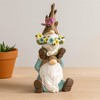 Tree Trunk Gnome Stack (Set of 2) - 2 of 3