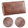 LUXMO Large Horizontal Universal Leather Pouch- Brown - 2 of 4