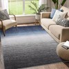 Modern Washable Rugs Ombre Abstract Rug for Living Room Bedroom - 2 of 4
