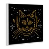 Stupell Industries Starry Cat Lightning Bolt Wall Plaque Art - 2 of 4