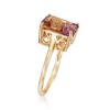 Ross-Simons 3.40 Carat Ametrine Solitaire Ring in 14kt Yellow Gold - 3 of 4