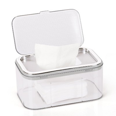 Baby Wipes Dispenser with Large Capacity, Wipe Holder Container Keeps Wipes Fresh and Easy to Open