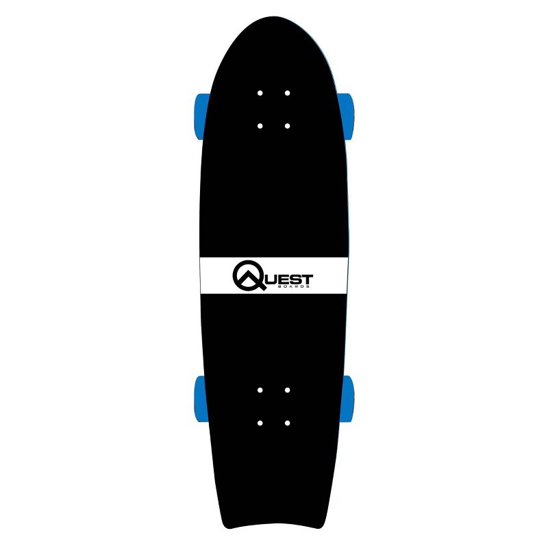 Quest Boards 32&#34; Cruiser Skateboard - Light Blue, 1 of 4