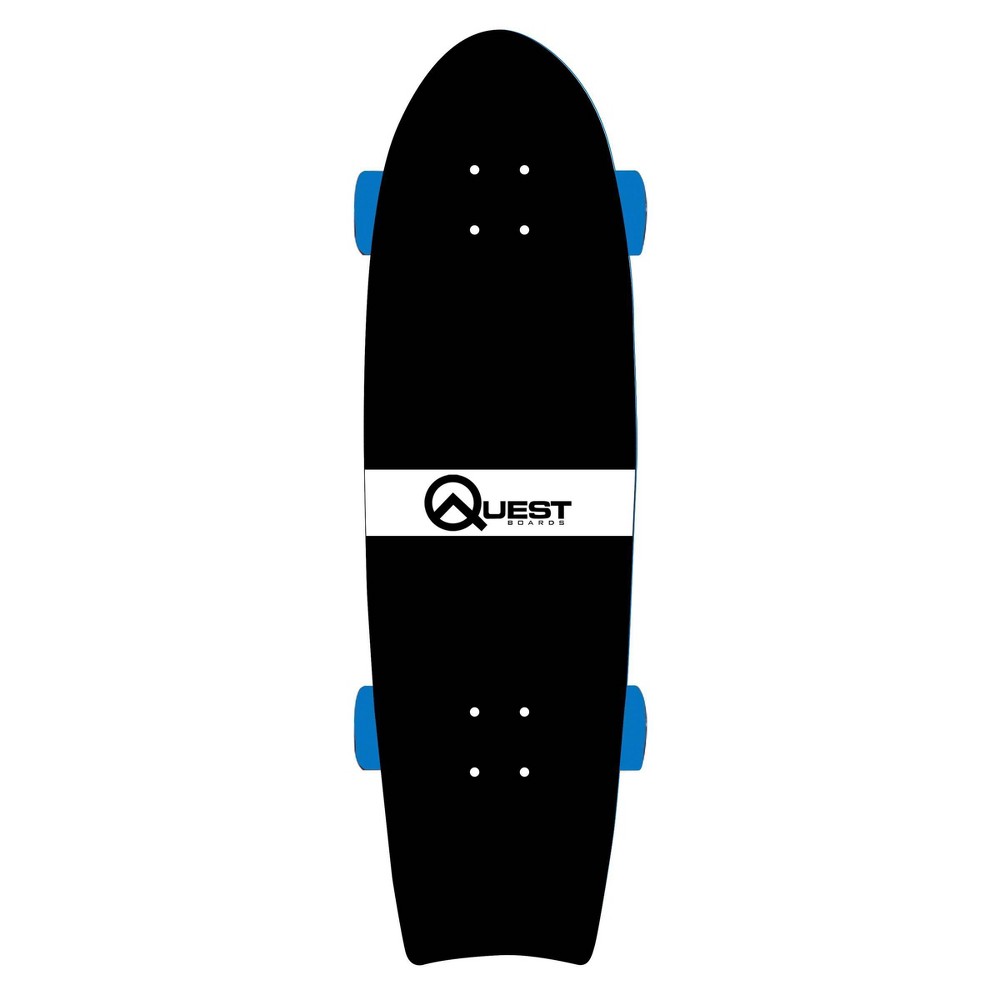 Photos - Skateboard Quest Boards 32" Cruiser  - Light Blue