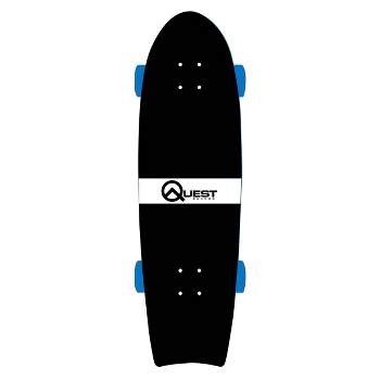 Quest Boards 32" Cruiser Skateboard - Light Blue