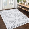 Area Rug for Living Room Moroccan Non Slip Rugs for Bedroom Soft Stain-Resistant Non Shedding Rug - 3 of 4