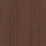 chocolate floral embroidery