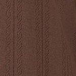 chocolate floral embroidery